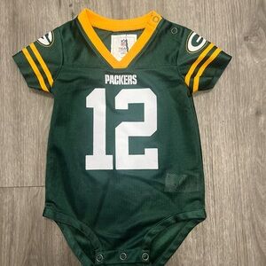 NFL Team Apparel GB Packers #12 Onesie